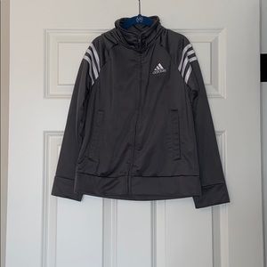 adidas zip up and sweatpants